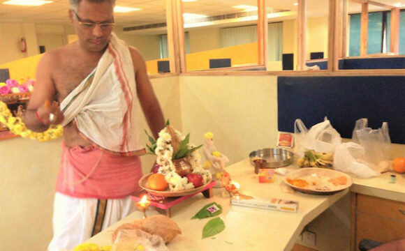office puja